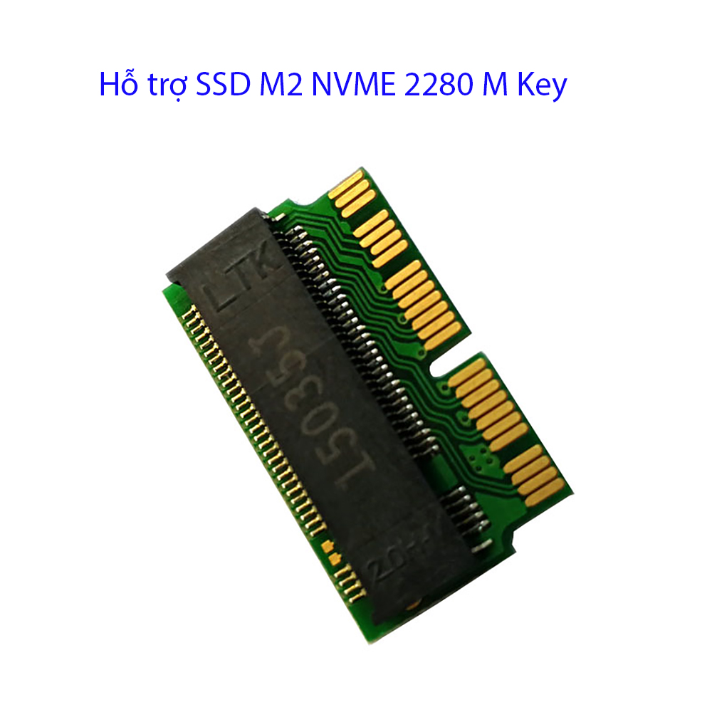 Dock chuyển đổi SSD M2 NVME sang NGFF cho Macbook Air A1465 A1466