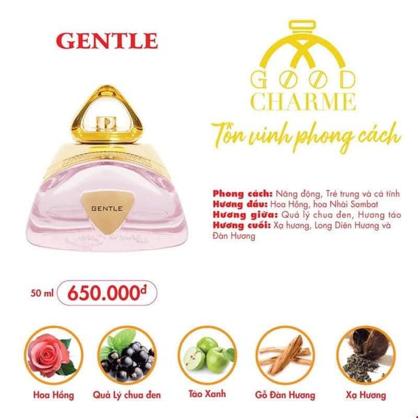 Nước hoa Gentle 50ml