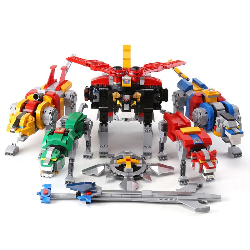 đồ chơi lắp ráp mô hình Voltron Dũng Sĩ Hesman 18008