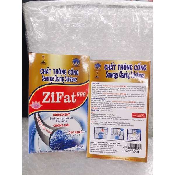 chất thông, tắc cống ZIFAT 999 .