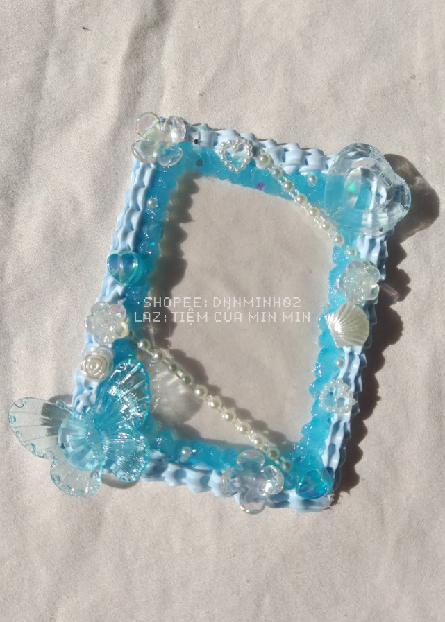 toploader decor handmade xanh đỏ sang trọng b8+