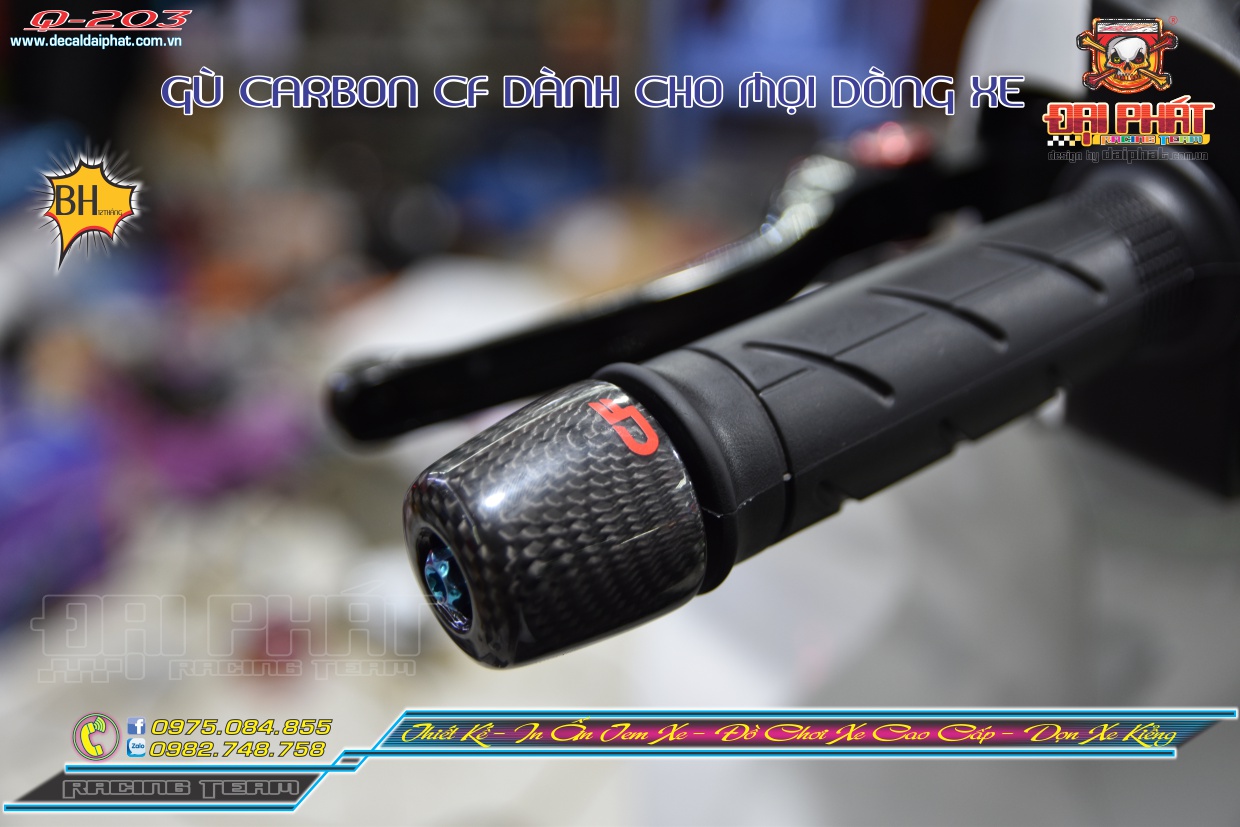 GÙ CARBON CF CHO MỌI DÒNG XE