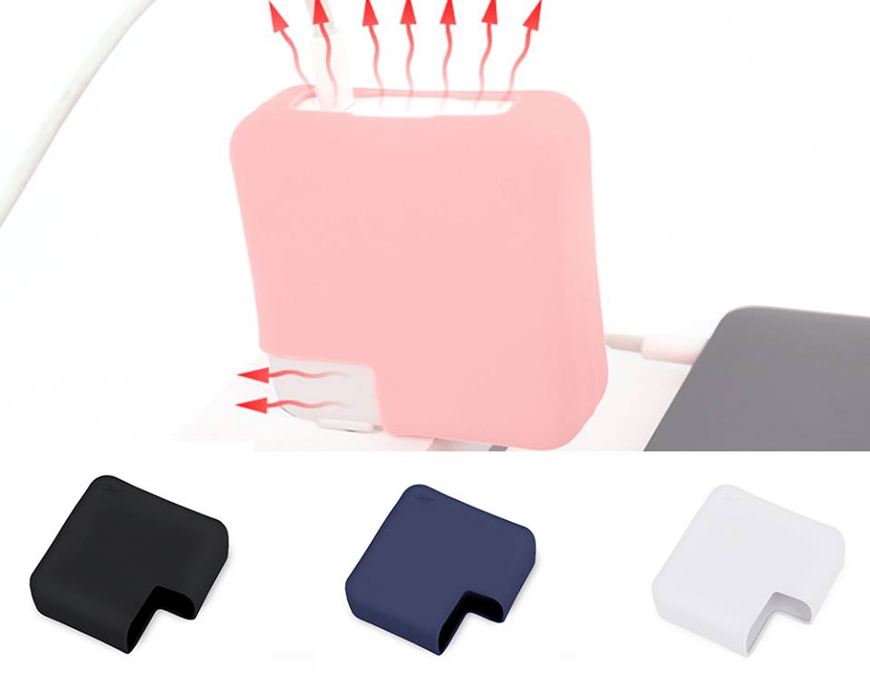 Bọc cao su bảo vệ sạc Macbook JRC
