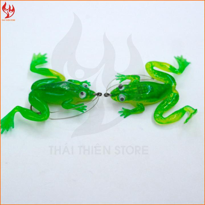 [HCM]Mồi giả nhái xanh