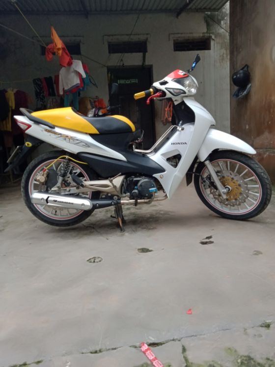PÔ HƠI SPAC MÓC SẴN LẮP XE MÁY  honda WAVE.
