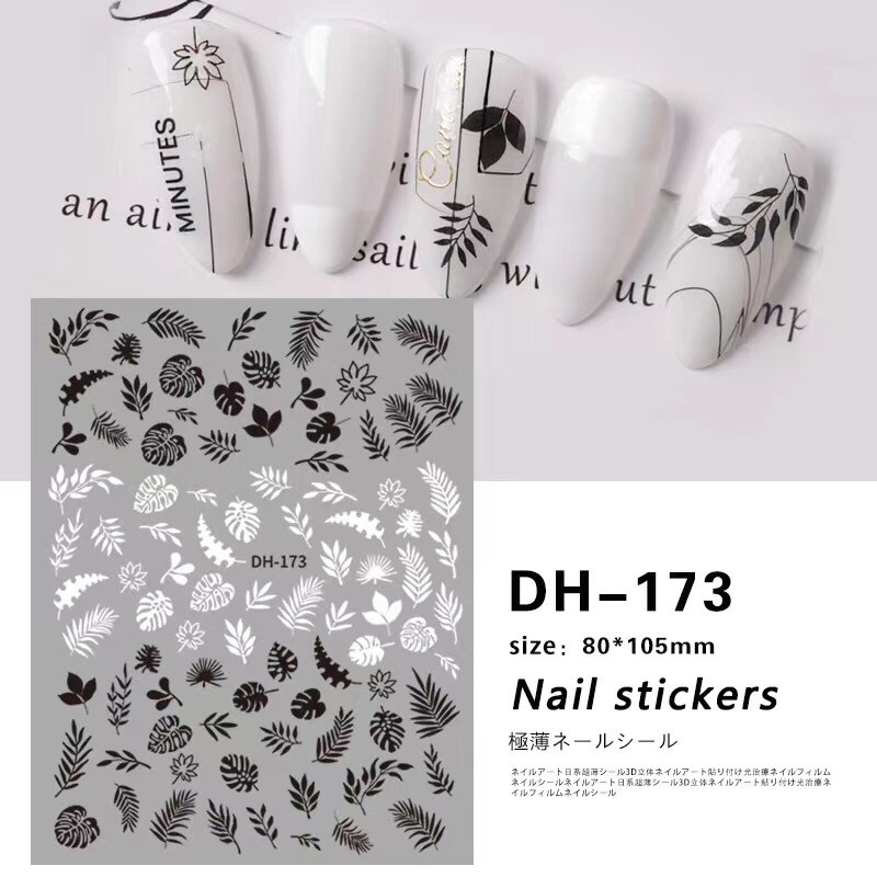 STICKER DÁN MÓNG CHỦ ĐỀ HOA 8
