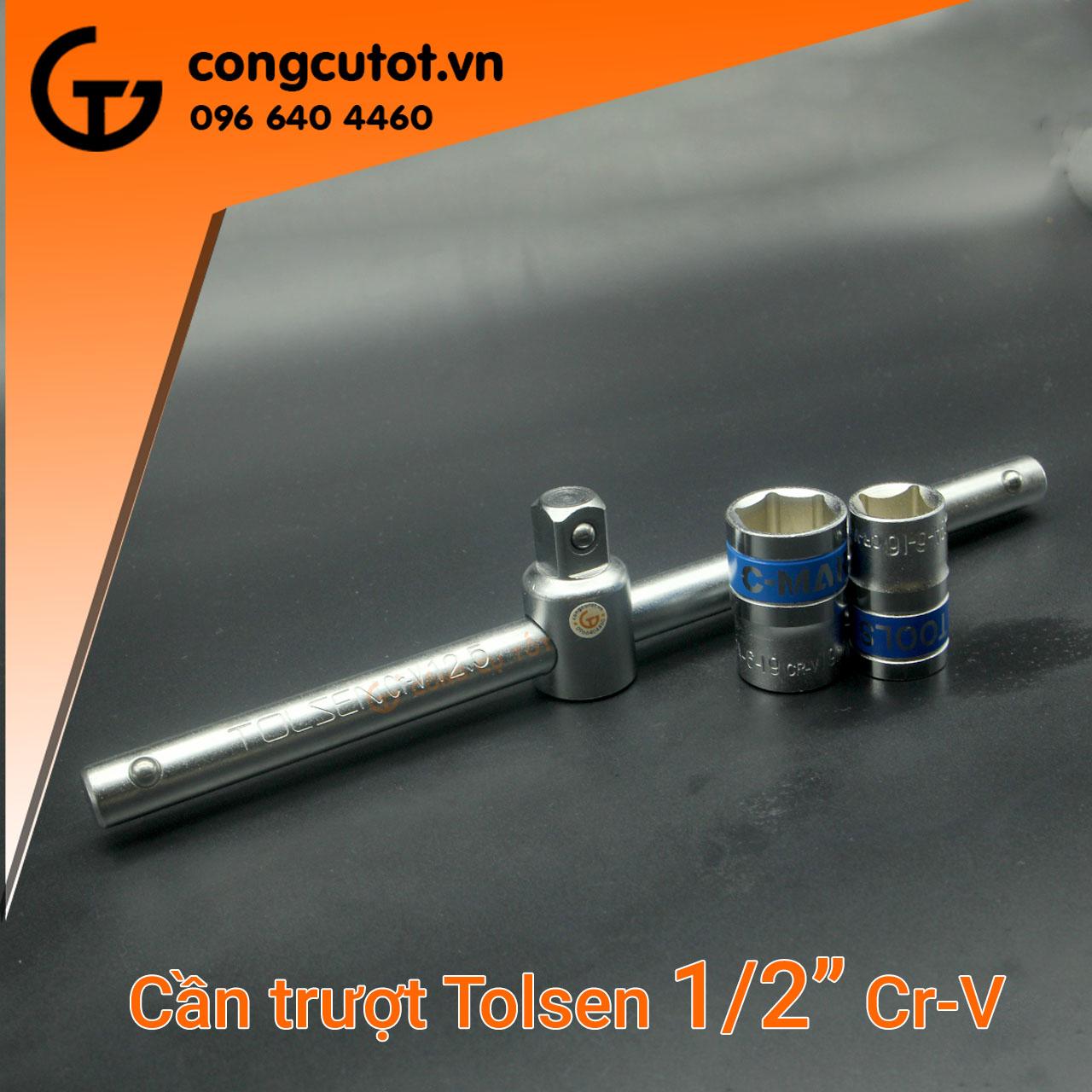Cần trượt 1/2  x 250mm (10 inch) Tolsen 15131