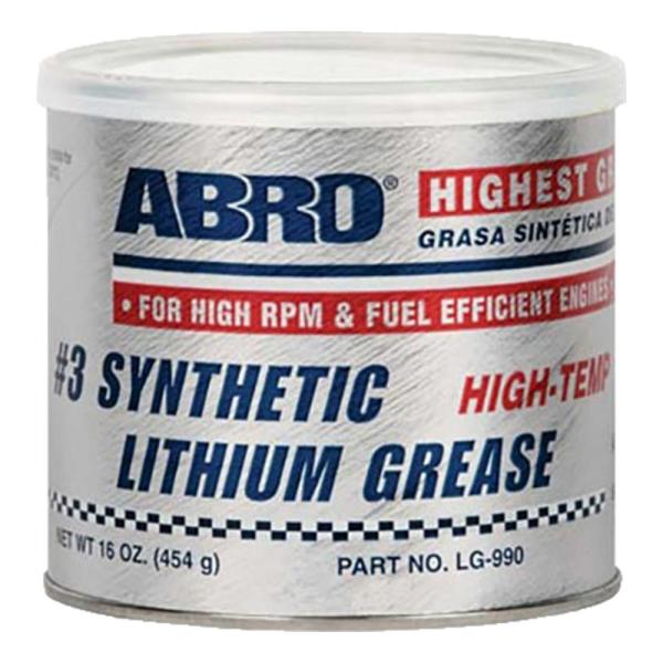 Mỡ bò bôi trơn chịu nhiệt Abro Synthetic Lithium Grease 454g