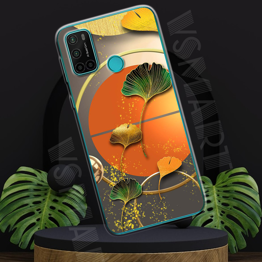 Ốp lưng vsmart joy4 mẫu bst hoa lá cành tpu