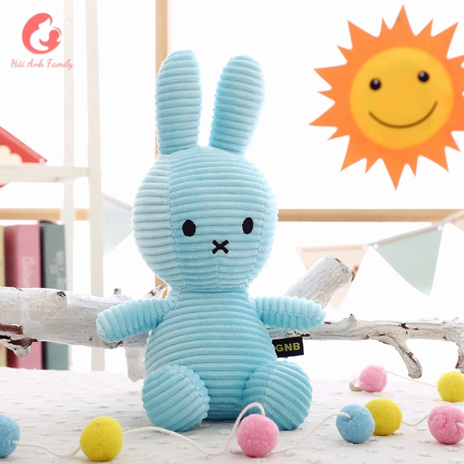 Thỏ bông Miffy cao cấp cho bé yêu size 30Cm