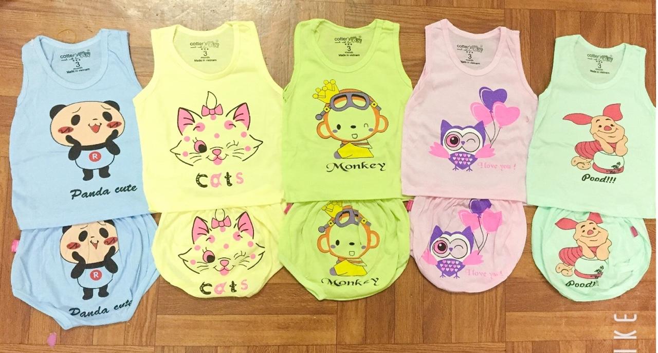 set 5 bộ chíp bé gái