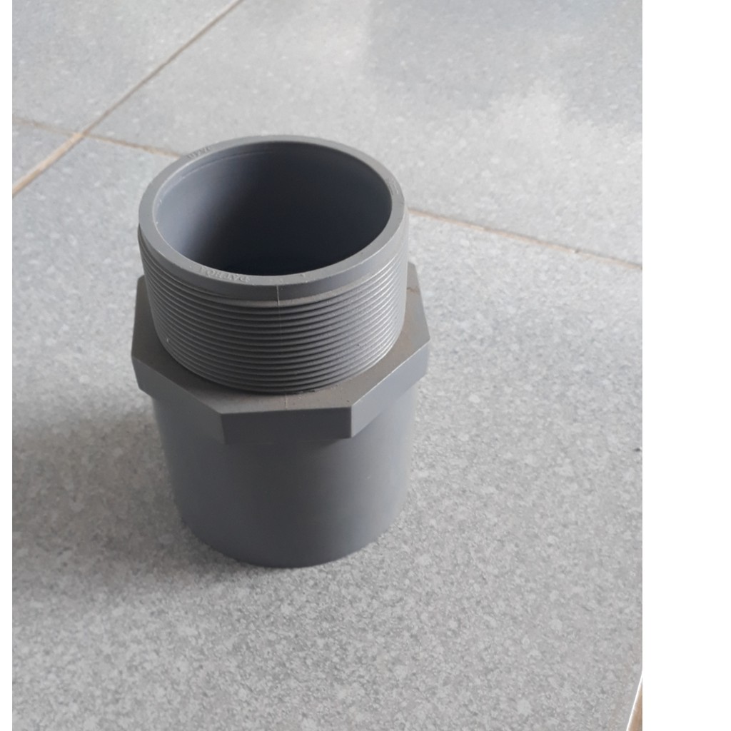 Nối ren trong ren ngoài 90 PVC