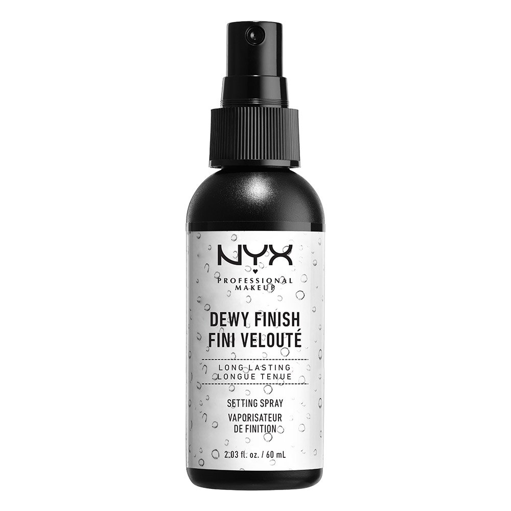 Xịt khóa lớp trang điểm nyx - dewy finish - long lasting setting spray