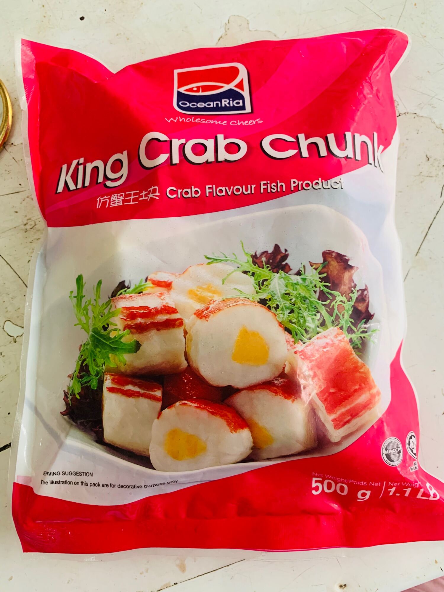 Cua hoàng đế hàng nhập 500gr ăn ngon(giao hảo tốc hcm 2h)