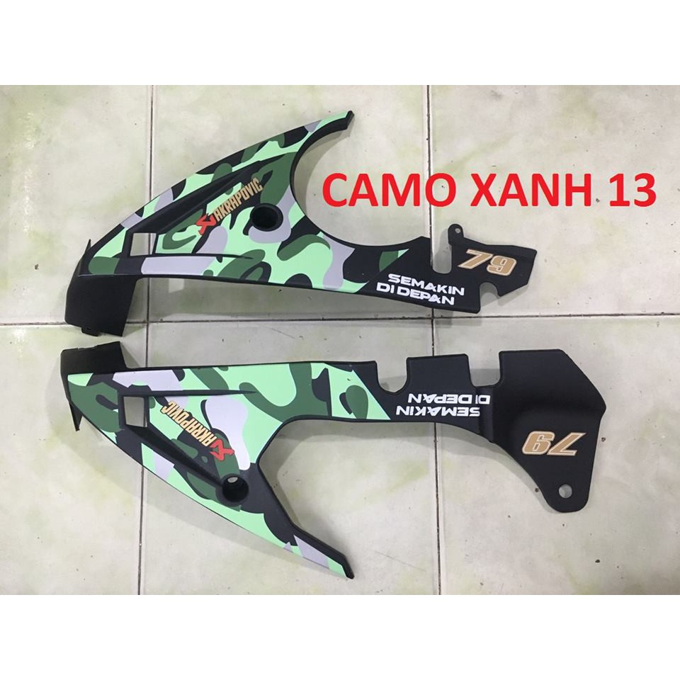 Mỏ cày ex150 - mẫu mới 2017 - sơn Aribust - full pass chống cháy mỏ cày