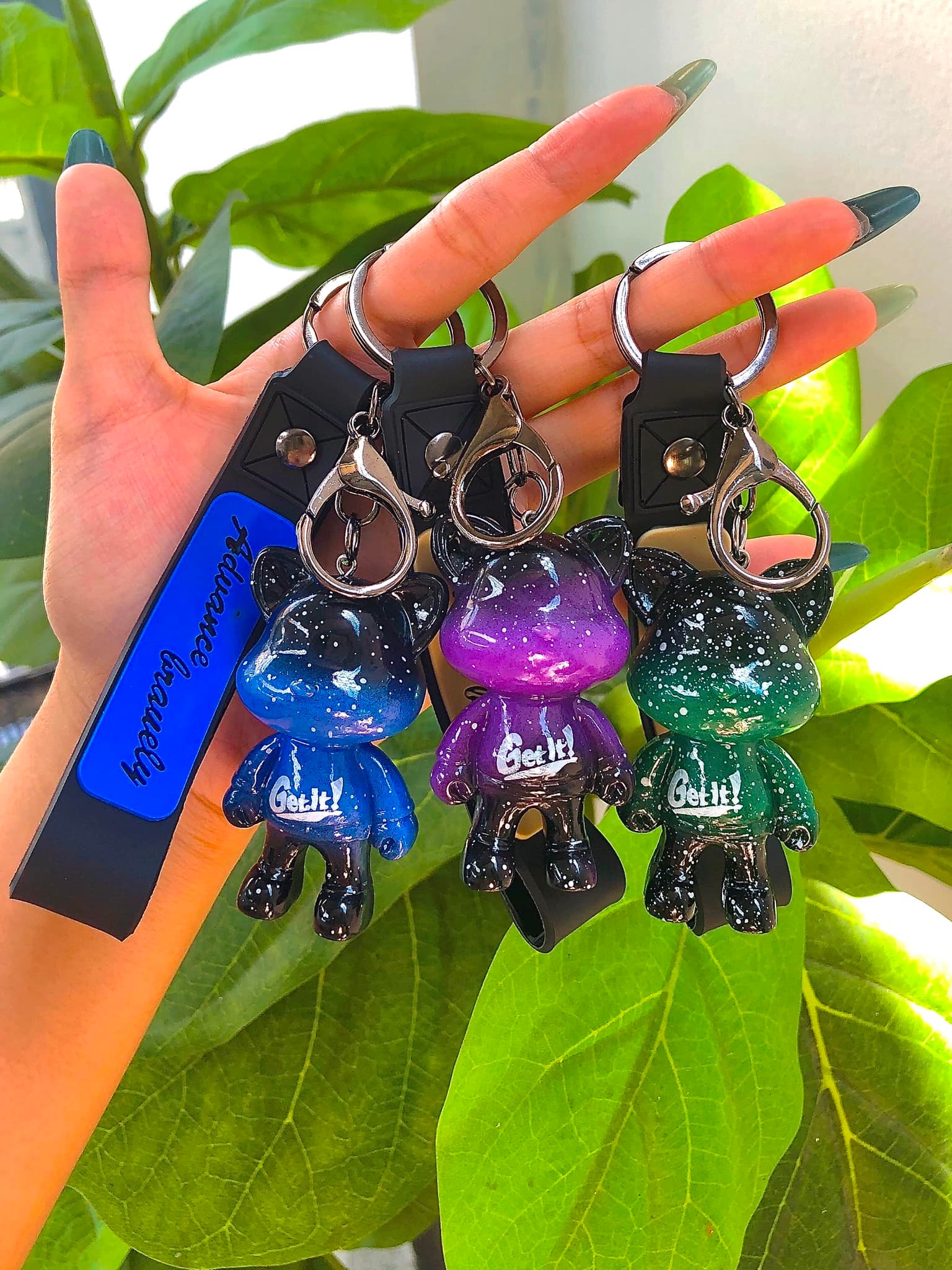 MÓC KHÓA ĐÁ ACRYLIC SIÊU ĐẸP ĐỒNG GIÁ 49K
