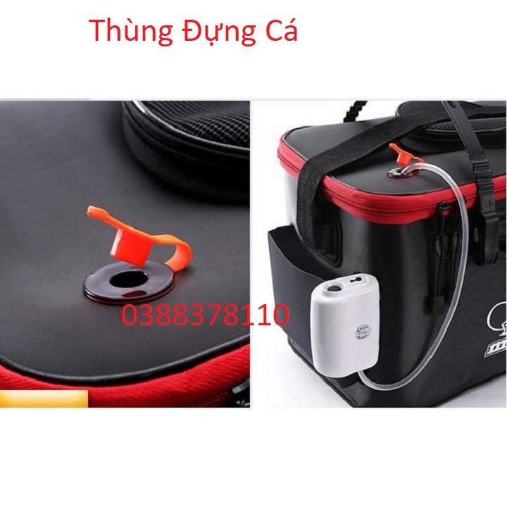 Thùng Đựng Cá Đi Câu Đa Năng Gấp Gọn