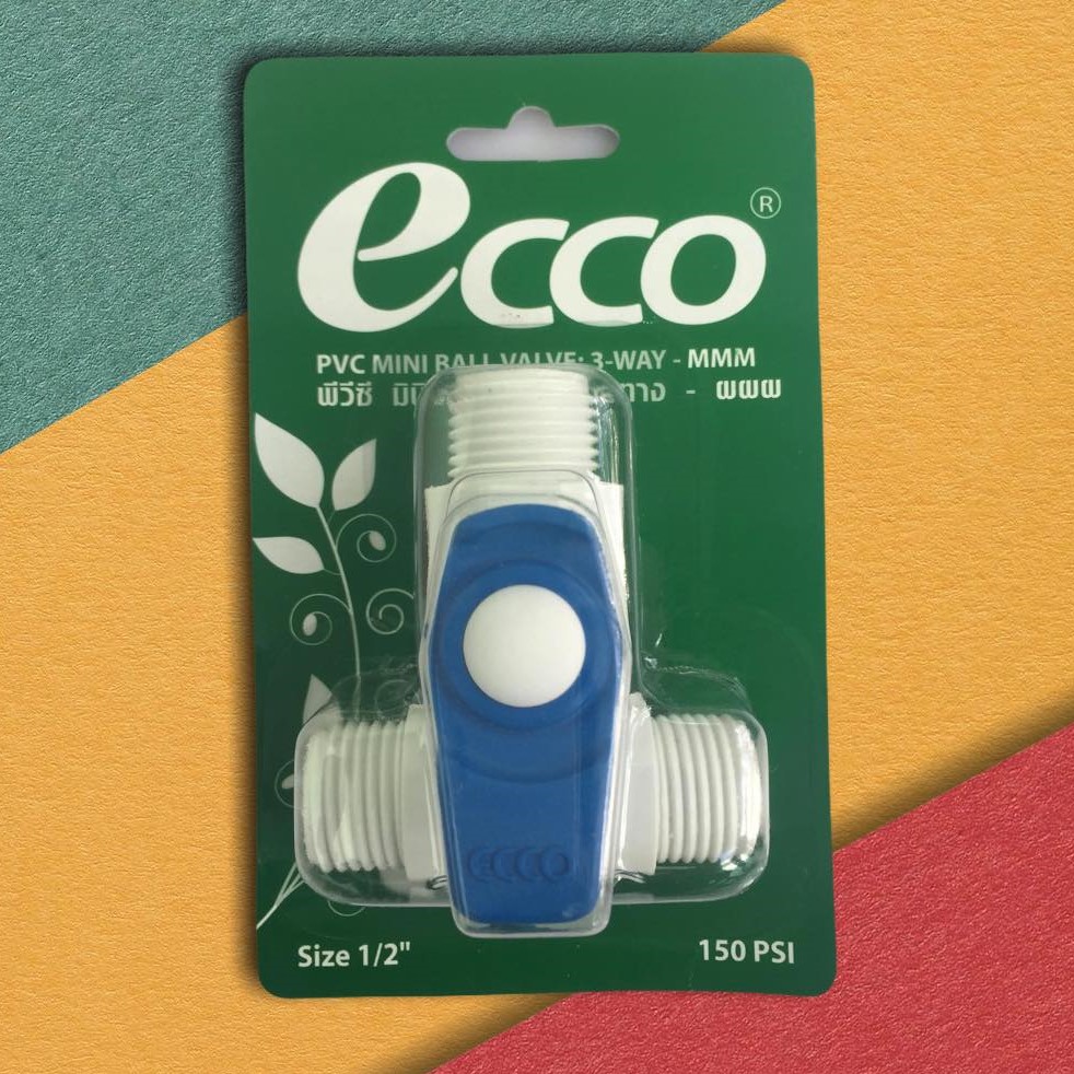 Bộ 2 Van khống chế cao cấp Ecco 3 đầu răng nhập khẩu từ Thái Lan