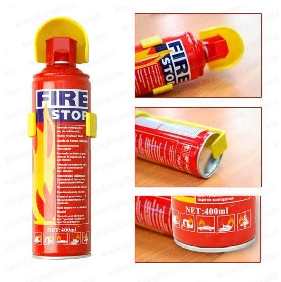 [HCM]Bình chữa cháy mini cho xe hơi 500ml