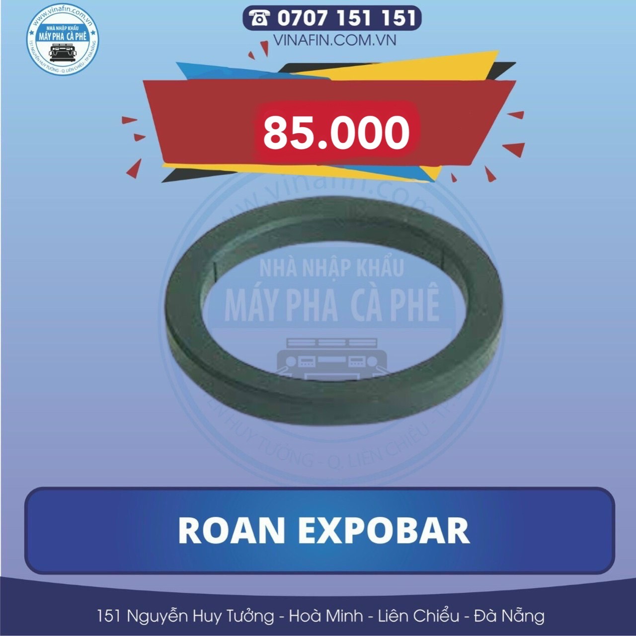 Ron máy pha cà phê expobar - nhập khẩu trực tiếp từ ý 100%