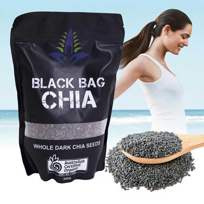[HCM]Hạt chia BLACK BAG CHIA 500g