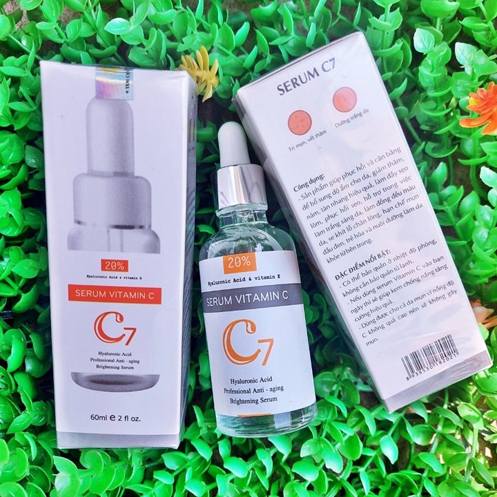 Serum Vitamin C C7 60ml Làm Trắng Sáng Da