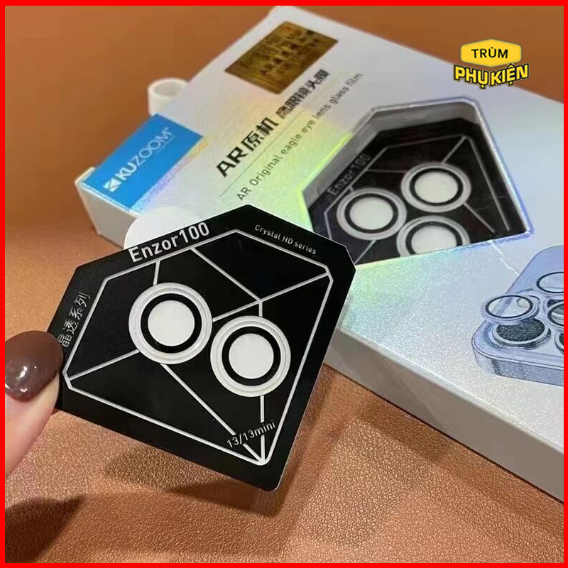 Kính cường lực camera lens kuzoom trong suốt cho iphone 14 pro max 13 pro max 12 pro max 11 pro max
