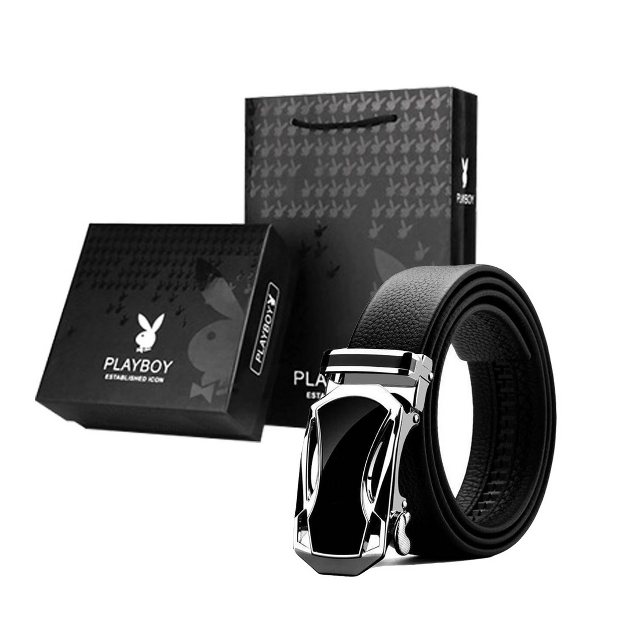 Bộ quà tặng thắt lưng / dây nịt nam thiết kế đặc biệt 2021 - hàng cao cấp đầy đủ túi hộp hãng