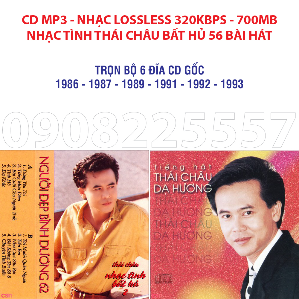 CD.1 : MAI TIẾN ĐẠT : 16 Bài Hát LossLess ( Organ thử âm thanh)