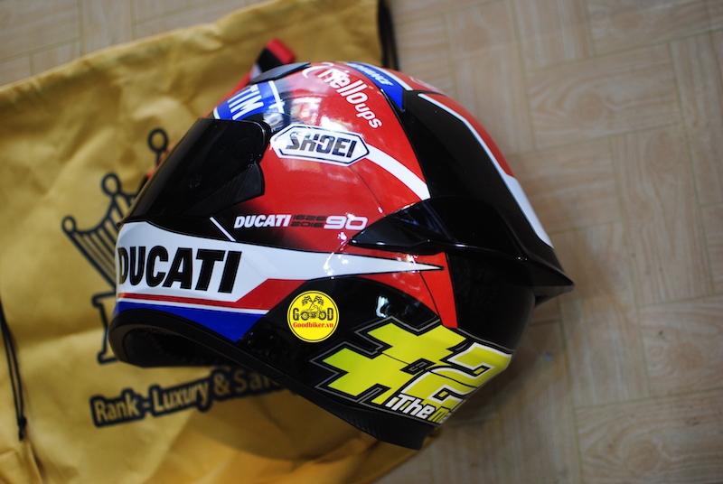 Mũ Royal M138b lên tem BMW Ducati 29