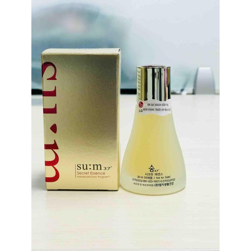 Chai nước thần Sum 37 giúp cải thiện mọi vấn đề về da Su:m37 Secret Essence Advanced Sync Program