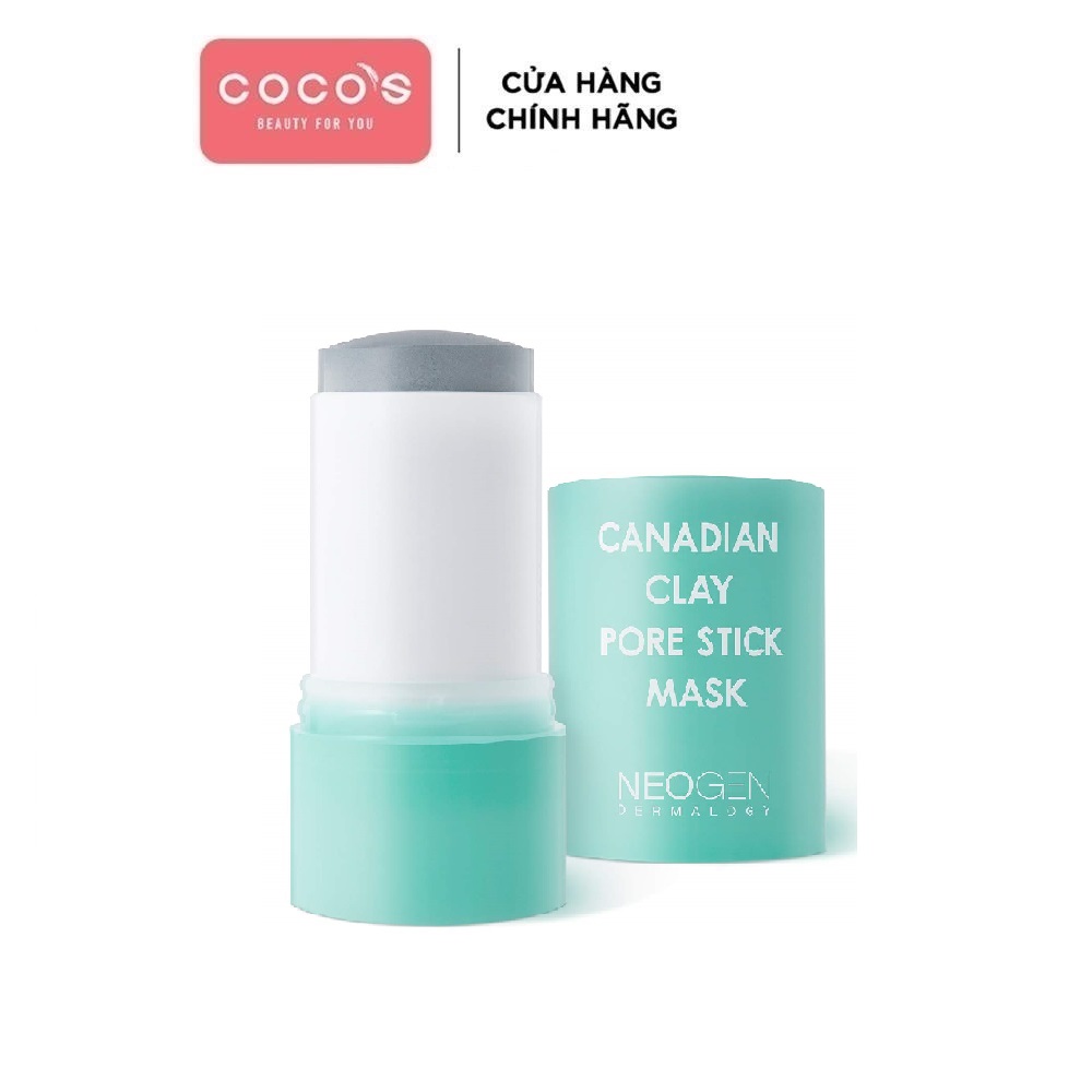 Thanh lăn trị mụn đầu đen Neogen Canadian Clay Pore Stick mask 28g