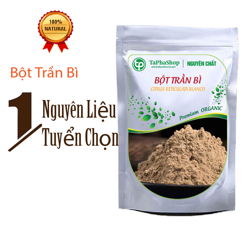 [High Quality Company Product] Pure Tran Bi Powder 200g - Tan Phat Herbal - Specialized for Making Tea