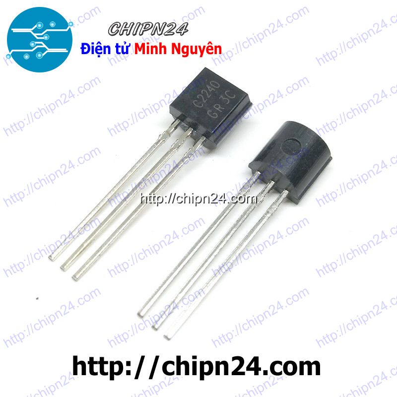 Transistor c2240 to-92 npn 0.1a 120v