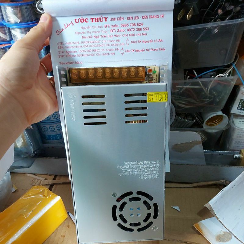 Nguồn nhôm tổ ong 48v 10a