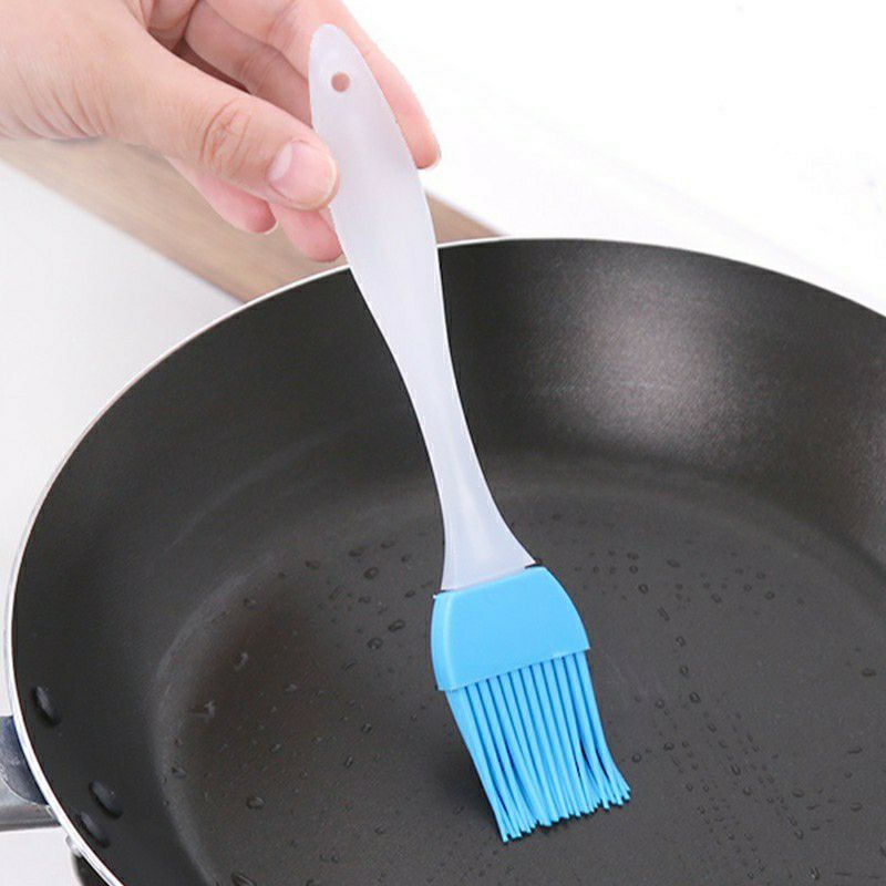 Combo 2 Cọ Chổi Silicon Phết Bơ Dầu, Quét Mặt Bánh (Màu Ngẫu Nhiên)