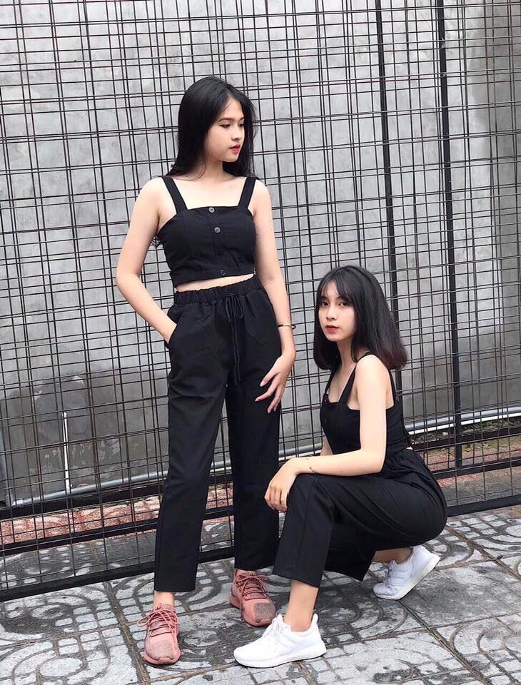 Sét bộ 2 dây coton lụa siêu mát