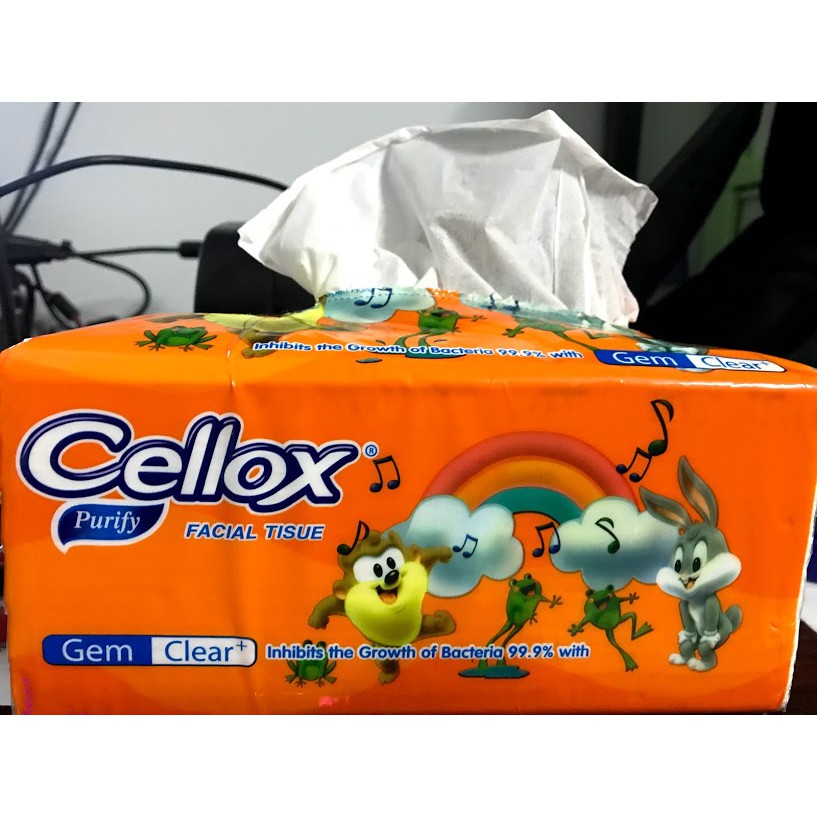 [HCM]Giấy rút lụa Cellox 260 tờ [Khăn giấy rút]