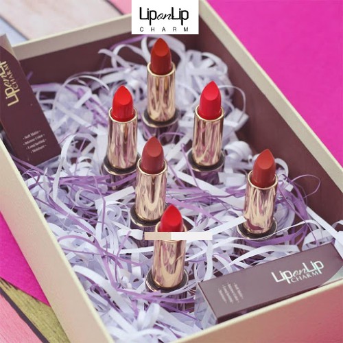 Son lì Collagen Lip On Lip Charm siêu mịn 4g