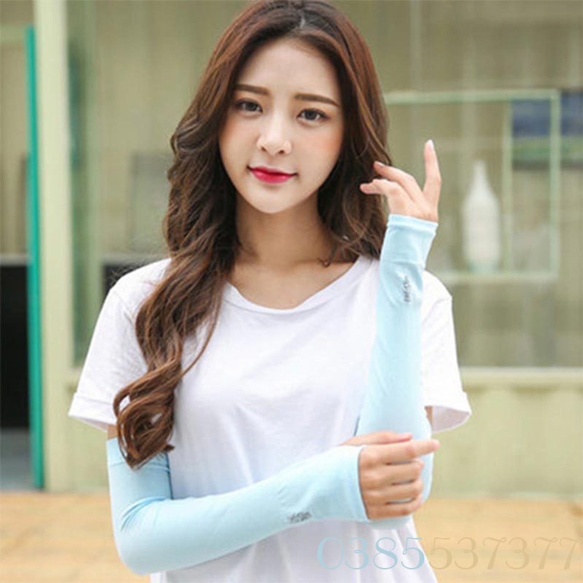 Găng tay chống nắng thời trang Không Xỏ ngón AQUA-X