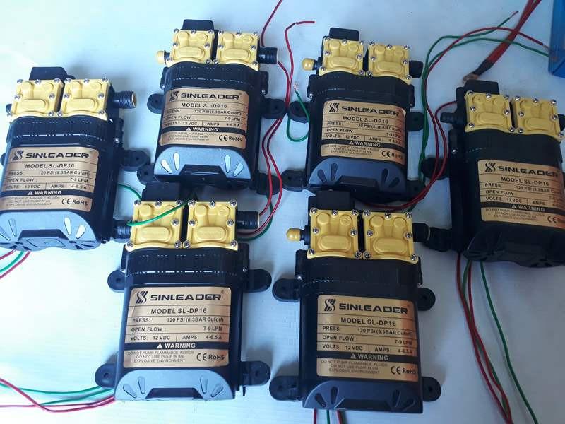 Bơm đôi mini 12v cao cấp
