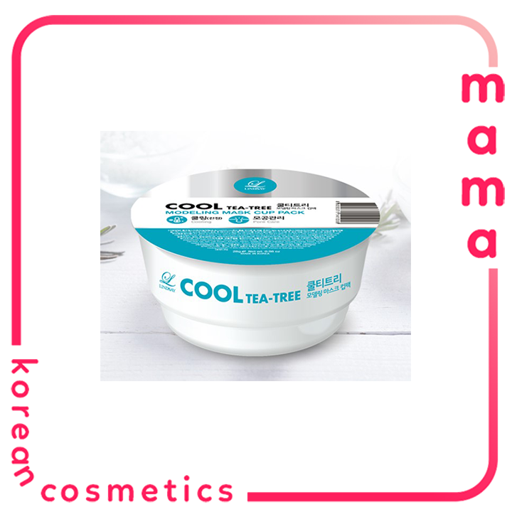 Mặt nạ lạnh Lyndsay cool tea tree modeling Mask 28g (cup nhỏ)