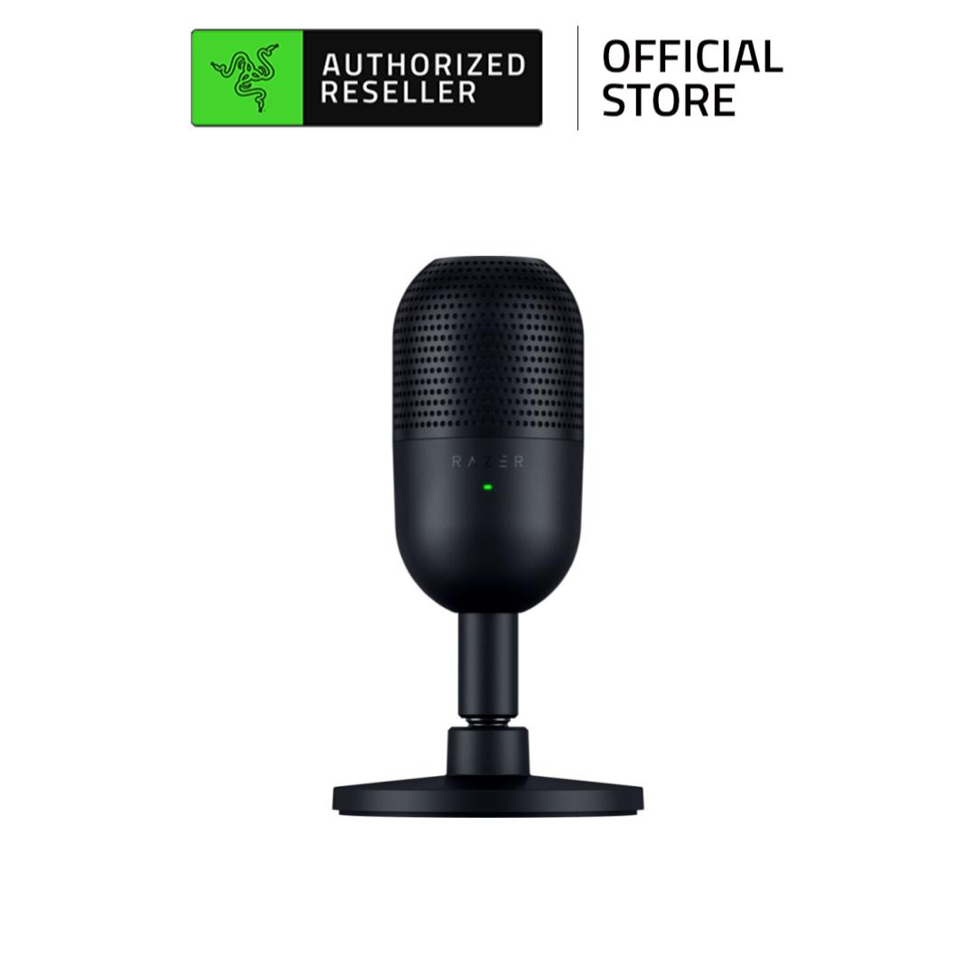 Micro Razer Seiren V3 Mini | Ultra-Compact USB Microphone | Supercardioid | Tap-To-Mute | Giảm Xóc Tích Hợp