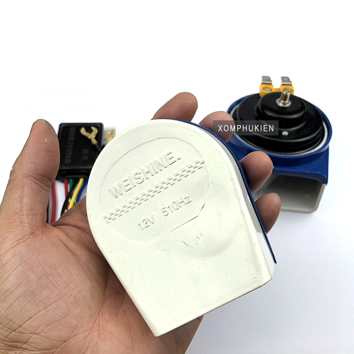 [HCM]Bộ 2 Còi Ngân Gắn Ô Tô Xe Máy [ Giá 1 Đôi ]