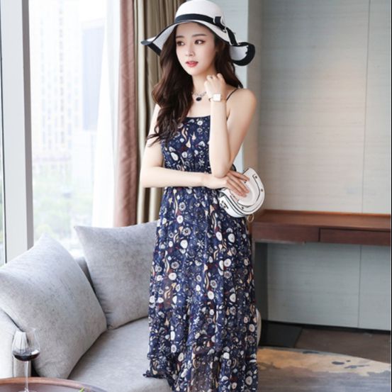 ĐẦM MAXI HỌA TIẾT BEYEU1688 - BY8069