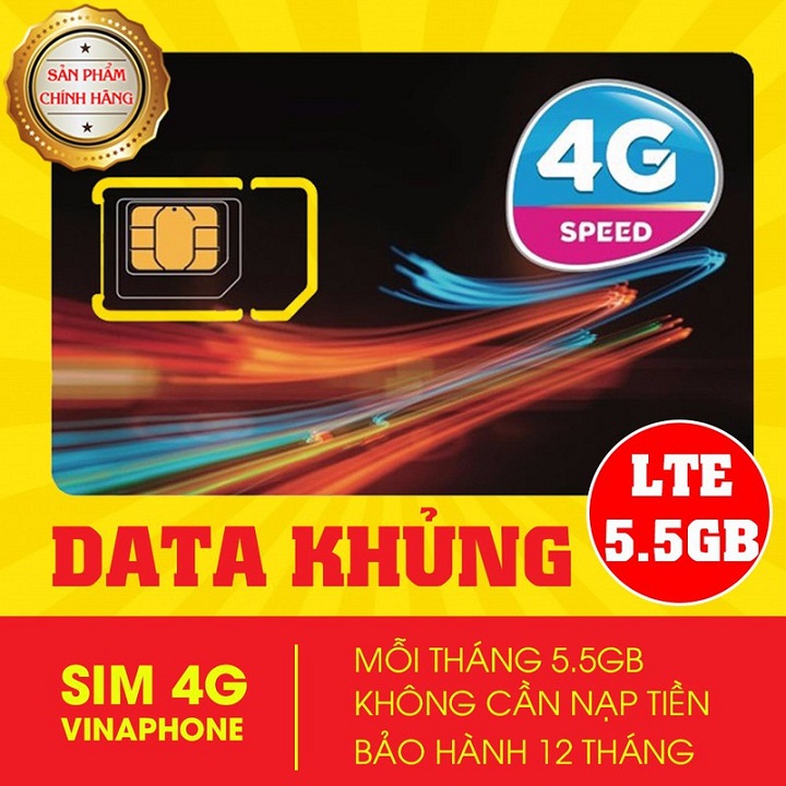 (VÀO MẠNG MIỄN PHÍ) Sim data 4G vina xài 1 năm MAX DATA TỐC ĐỘ BĂNG THÔNG