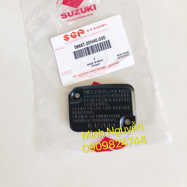 Nắp bình dầu xe Satria / Raider fi suzuki