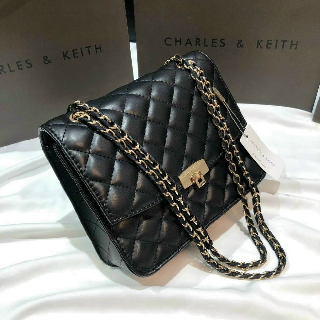 [HCM]Túi CnK code CK2-70150587 màu đen tuồng kho size 24