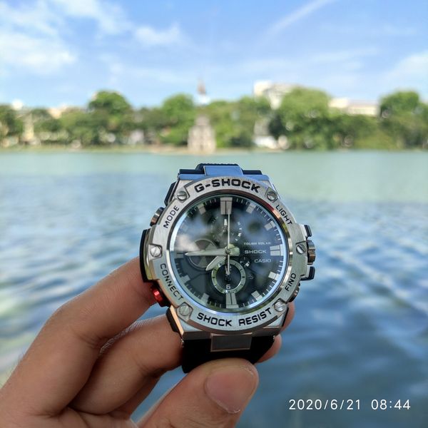 Đồng Hồ Nam Thể Thao B-100 màu bạc