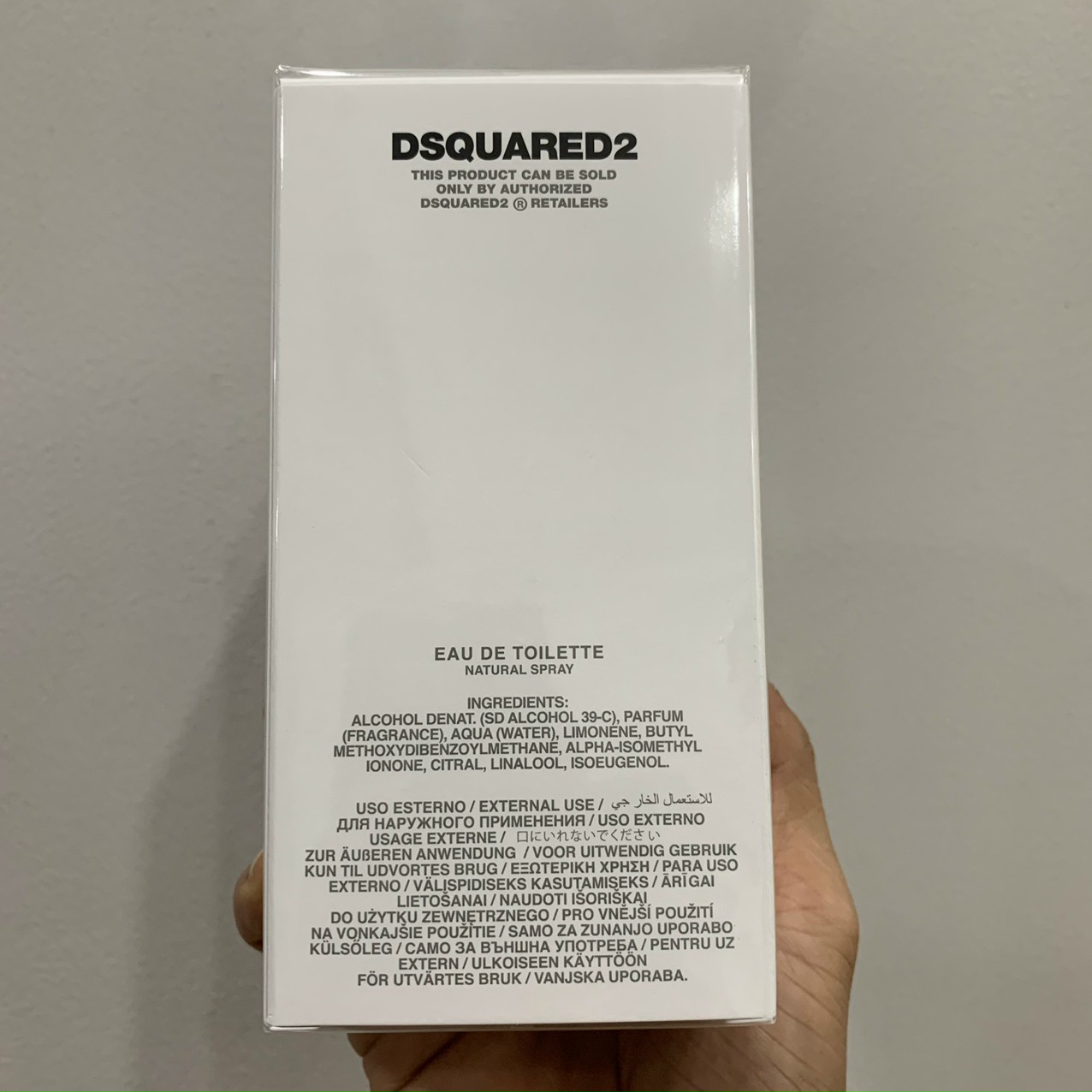 Nước hoa nam Dsquared2 2 Wood EDT 100ml